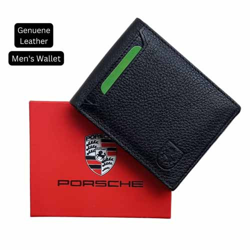 Smart New Men's Leather Wallet with Birthday GIFT BOX